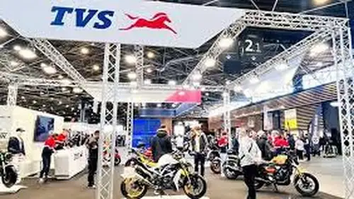 The company had dispatched 3,45,848 units to its dealers in the same month last year, TVS Motor Company said in a statement