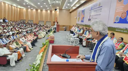 Speaking at the 38th Convocation Day at the SASTRA Deemed University today, Raja said that creative collaboration is was necessary for India to stay relevant.(India to) stay relevant