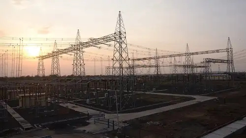 The project, titled "Transmission System for Evacuation of Power from Rajasthan REZ Phase IV (Part 2: 5.5 GW) (Jaisalmer/Barmer Complex): Part H1," will be executed on a build, own, operate, and transfer (BOOT) basis.