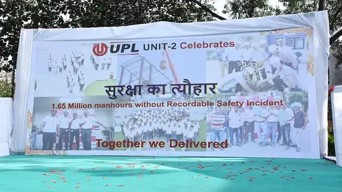 Shares of UPL Ltd ended at ₹583.00, up by ₹5.60, or 0.97% on the BSE.