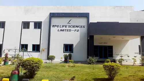 Shares of RPG Life Sciences Ltd ended at ₹2,284.00, down by ₹8.95, or 0.39% on the BSE.