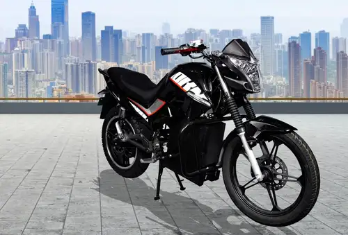 GT Force's GT Texa, priced at Rs 1.20 lakh, offers a 130 km range with a 3.5 kWh battery. The electric motorcycle features alloy wheels, E-ABS controller, and telescopic dual suspension systems for a comfortable ride. Available in multiple states, it complements GT Force's electric two-wheeler lineup.