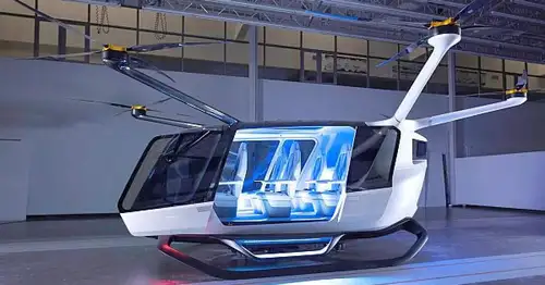 Darsh Dronobotics Systems has partnered with Trouve Innovation Hub Inc. to develop a hydrogen-based five-seater air taxi. This collaboration aims to combat climate change, reduce carbon emissions, and support India's net zero goals. The air taxi will offer eco-friendly urban transportation with zero emissions and reduced operating costs.