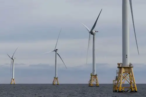 The Biden administration has approved a wind project off Maryland's coast, advancing its goal of deploying 30 gigawatts of offshore wind energy by 2030. The Maryland Offshore Wind Project, developed by US Wind, aims to power 718,000 homes. Despite setbacks like rising costs and supply chain issues, officials remain committed to their target.