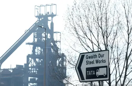 Tata Steel has secured £500 million from the UK government to build a low-carbon electric arc furnace in Port Talbot, expected to be operational in three years. The project will cost £1.25 billion and aims to cut emissions by 90%, but will result in around 2,800 job losses out of 8,000 employees.