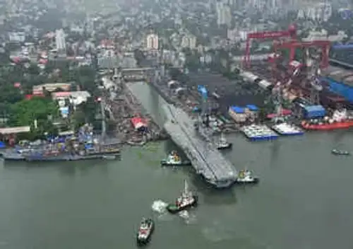 Cochin Shipyard Limited has laid the keel for India's largest dredger, DCI Dredge Godavari, with a hopper capacity of 12,000 cubic meters. Built in collaboration with Royal IHC, Netherlands, this advanced vessel will enhance the capabilities of the Dredging Corporation of India and support the growth of coastal and inland shipping markets.