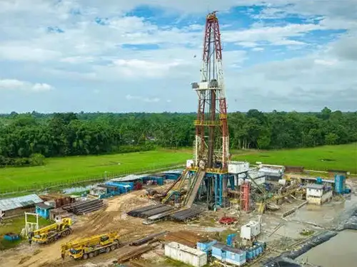 Oil India Limited is set to begin drilling in Andaman and Nicobar offshore waters, aiming for stability in oil prices to aid exploration. The company saw significant growth in oil and gas production last year and plans to achieve ambitious targets while committing to Net Zero by 2040.