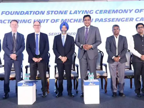 Michelin has laid the foundation stone for a new manufacturing facility in Tiruvallur district, Tamil Nadu. The plant will be expanded with an investment of Rs 563.67 crore to produce passenger car tyres. Minister for Industries TRB Rajaa highlighted that this decision reflects Michelin's trust in the state and its government under Chief Minister M K Stalin.