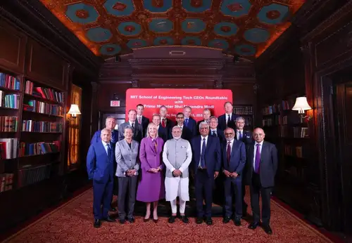 The prime minister also addressed the Indian American community about India’s Digital Public Infrastructure (DPI) and initiatives for domestic semiconductor production. The CEOs acknowledged India’s increasing prominence as a global technology hub, attributing this to its innovation-friendly policies and burgeoning market opportunities.