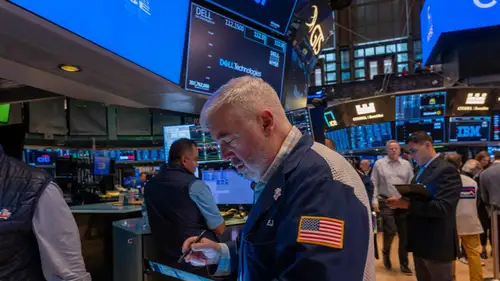 At 09:50 a.m. the Dow Jones rose 0.63 per cent, the S&amp;amp;P 500 lost 0.02 per cent, the Nasdaq shed 0.68 per cent